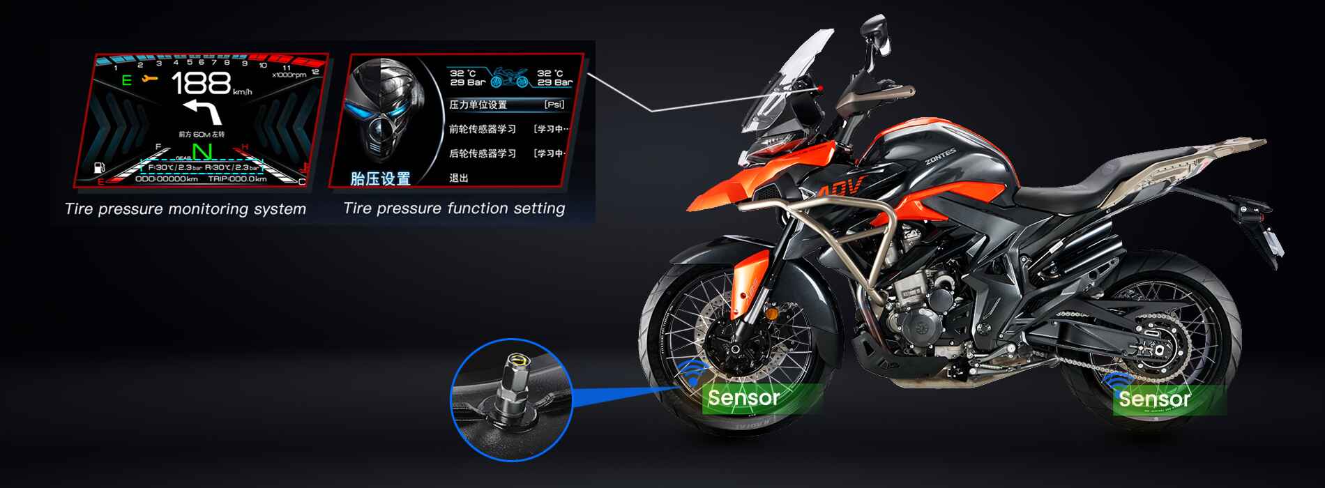 All Terrain Tyres With Monitoring System